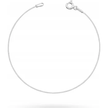 Náramek STŘÍBRNÝ DÁMSKÝ NÁRAMEK ryzost 925 Řetízek Typ Zmijí kůže 18 cm