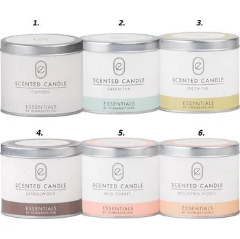 Svíčka Svíčka v plechu 83 x 57mm vonné, mix