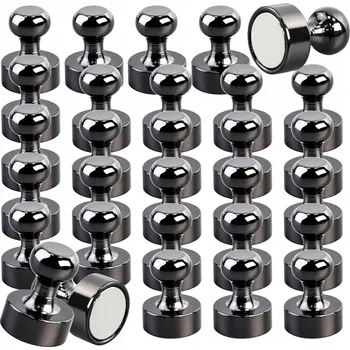 NEODYMOVÉ MAGNETY 30 KUSŮ MAGNETY NA TABULE MALÉ, SILNÉ KVALITNÍ