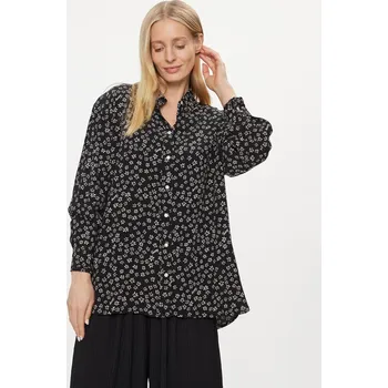 Dámská košile Tommy Jeans dámská černá vzorovaná košile 20006862-2046501