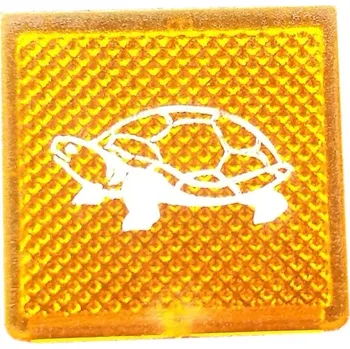 vypínač Podsvícená destička Želva, režim/rychlost pomalá Oranžová Symbol pro spínač