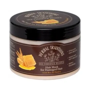 Vlasová regenerace Maska na vlasy Regenerace Obilí a med, 300 ml