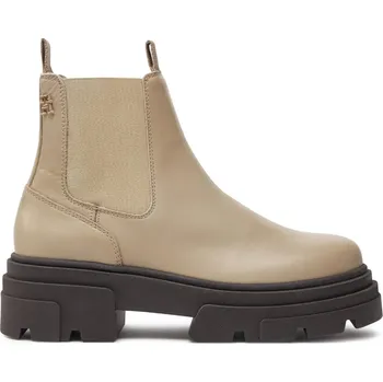 Dámská zimní obuv Tommy Hilfiger dámské béžové chelsea boty 30001134-2130781