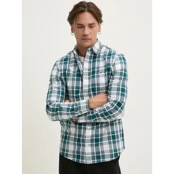 Pánská košile Tommy Jeans pánská kostkovaná košile 20003337-2129228