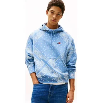 Pánská mikina Tommy Jeans pánská modrá mikina 20003732-8720638918240