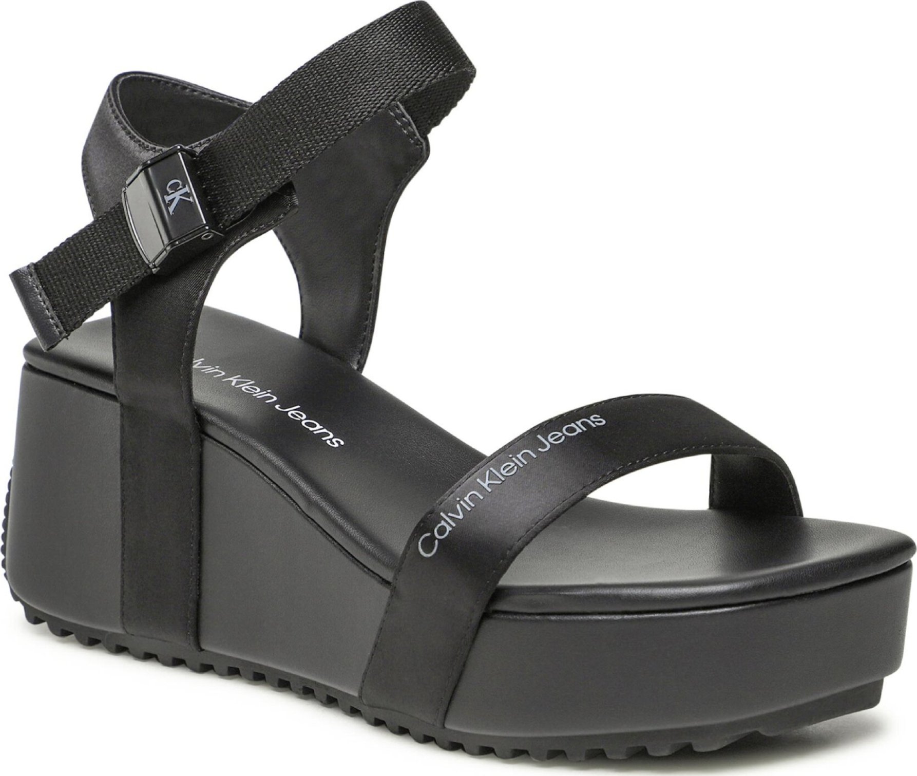 Calvin Klein dámské černé sandály 30001306-8720107353619