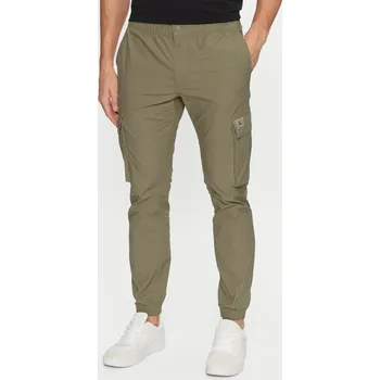 Pánské kalhoty Calvin Klein pánské khaki cargo kalhoty 20009009-8721107547541