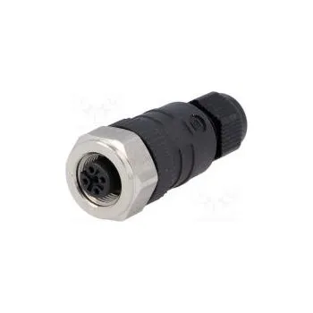 Elektrická zásuvka Zástrčka M12 PIN 4 zásuvka kód A-DeviceNet / CANopen přímý