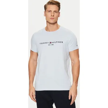 Pánské tričko Tommy Hilfiger pánské modré tričko 20012285-8720114564947