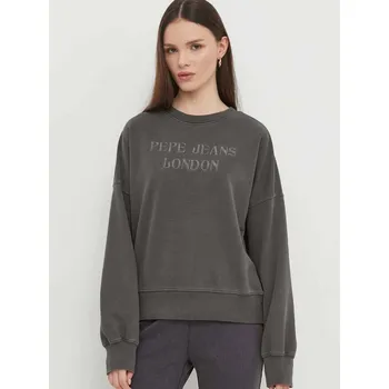 Dámská mikina Pepe Jeans dámská šedá mikina 20014585-8445866608502