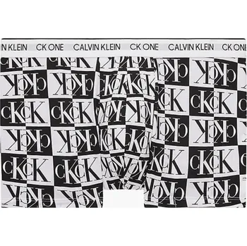 Pánské spodní prádlo Calvin Klein pánské bíločerné boxerky 20000325-8719856388492
