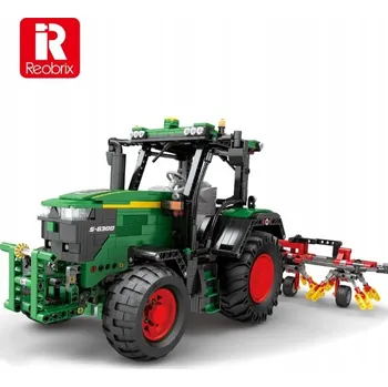 ostatní stavebnice STAVEBNICE REOBRIX TRAKTOR ZEMĚDĚLSKÝ JOHN DEERE DYNAMIC 1828 DÍLKŮ TECHNIC