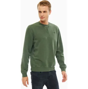 Pánská mikina Pepe Jeans pánská zelená mikina Lambert 20016634-8434786655413