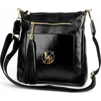 Kabelka Laura Biaggi kabelka přes rameno eko kůže černá