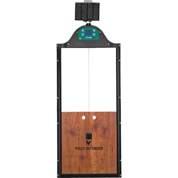 kurník Komplet automatické otevírání a zavírání kurníku POLLY se solárním panelem