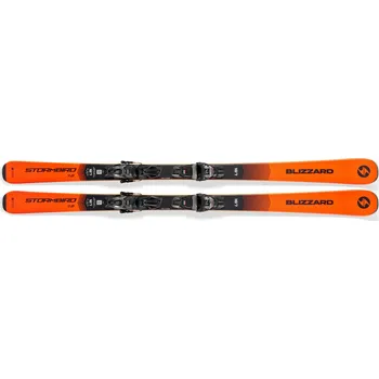 Sjezdové lyže Lyže na sjezdovku - on piste s vázáním BLIZZARD-Stormbird 7.2 + TPC 10 DEMO, anthracite/orange Šedá 174 cm