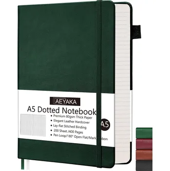 Blok Notes A5 zelený