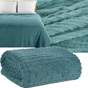 Prostěradlo Deka Eurofirany polyester 200 cm x 220 cm zelená