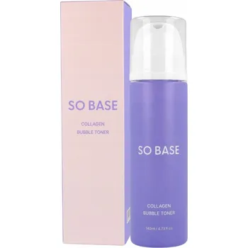 SO BASE Collagen Bubble Toner 150 ml - Rozjasňující tonikum v pěně s kolagenem