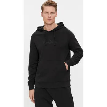 Pánská mikina Pepe Jeans pánska černá mikina JOE 20015686-8445866413885