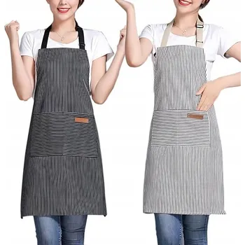 Kuchyňská zástěra SADA 2x KUSŮ KUCHYŇSKÁ ZÁSTĚRA ČERNÁ GASTRONOMIE + Kapsa