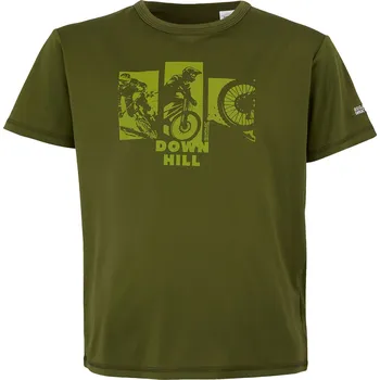 Chlapecké tričko Dětské triko Regatta Alvarado IX Dětská velikost: 122-128 / Barva: tmavě zelená