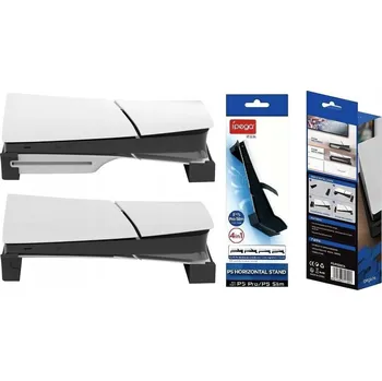Herní konzole IPEGA HORIZONTÁLNÍ STOJÁNEK PRO KONZOLI PLAYSTATION 5 PS5 SLIM / PRO / UHD ČERNÝ