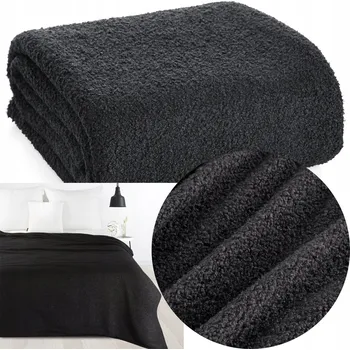 deka Deka Eurofirany polyester 200 cm x 220 cm černá