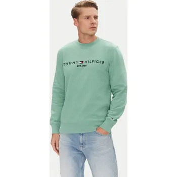 Pánská mikina Tommy Hilfiger pánská zelená mikina Logo 20013551-8721106121988