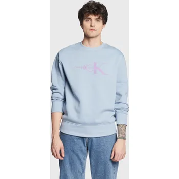 Pánská mikina Calvin Klein pánská modrá mikina 20008870-1900620