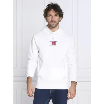 Pánská mikina Tommy Jeans pánská bílá mikina 20023644-1850338