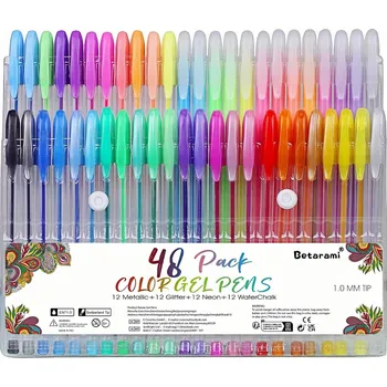 PERA SADA TUŽEK 48 KUSŮ FIXY BROKÁTOVÉ METALICKÉ NEONOVÉ