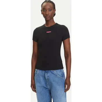 Dámské tričko Tommy Jeans dámské černé tričko 99929544-2238951