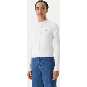 Dámský svetr Tommy Jeans dámský bílý svetr 20023941-8721186980833