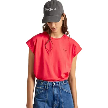 Dámské tričko Pepe Jeans dámské červené tričko BLOOM 20013859-2031767