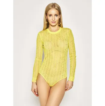 Body Pepe Jeans dámské žluté body Katie 20017148-8445108073037