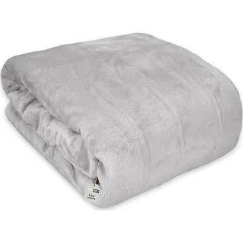 Prostěradlo Deka z mikrovlákna Cadro 160 cm x 200 cm šedá