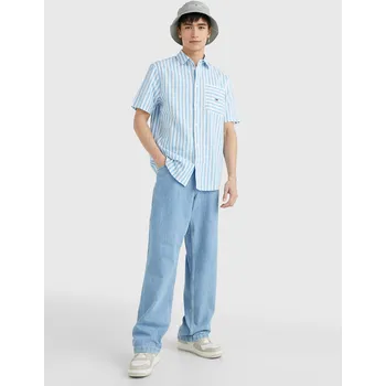 Pánská košile Tommy Jeans pánská pruhovaná košile 20004858-8720643256153