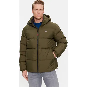Tommy Jeans pánská zelená zimní bunda 20023710-1975055