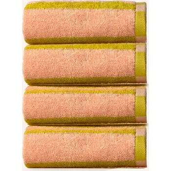 Ručník Bavlněný ručník Calma House 30 x 50 cm 4-pack SATURNO.TOP4.ROS růžová 30X