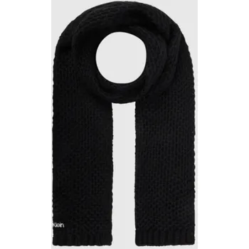 Šála Calvin Klein dámská černá šála 10003294-8719856567576