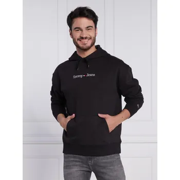 Pánská mikina Tommy Jeans pánská černá mikina 20023655-1850765