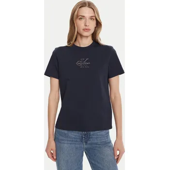 Dámské tričko Calvin Klein dámské tmavě modré tričko 20024501-8721187358167