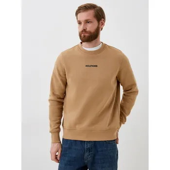 Pánská mikina Tommy Hilfiger pánská béžová mikina 20012428-8720644228449