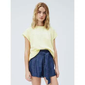 Pepe Jeans dámské žluté tričko Gala 20014556-8445108608710
