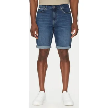 Pánské kraťasy Calvin Klein pánské modré džínové šortky 20008786-2221786