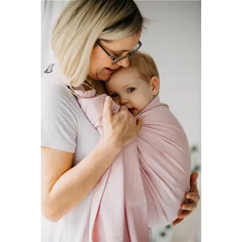 Šátek na nošení dítěte Tkaný šátek s kroužky na nošení dětí