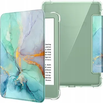 Pouzdro na tablet POUZDRO NA TABLET PRŮHLEDNÉ, ELEGANTNÍ, S KLOPOU NA DISPLEJ 6'' EMERALD