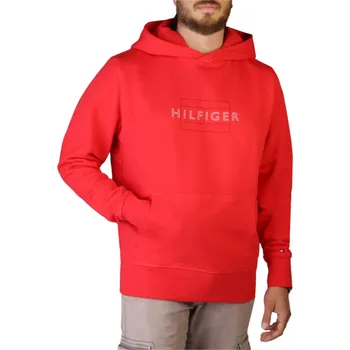 Pánská mikina Tommy Hilfiger pánská červená mikina Linear 20009752-1836899