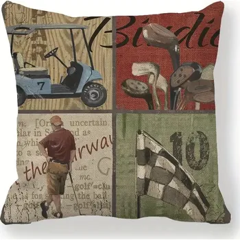 Povlak na polštářek Oddysey Povlak na polštář s golfovým motivem 45x45 cm